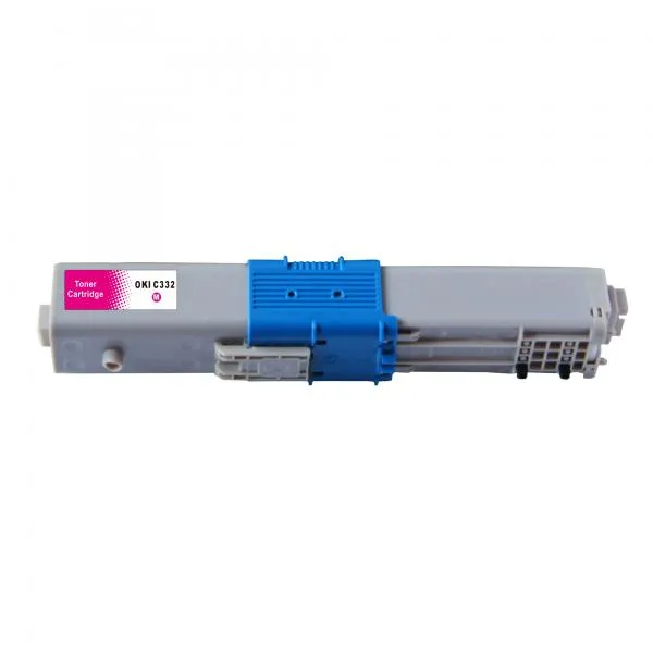 D&C Toner C332 M, kompatibler Toner für OKI C 332 DN, OKI MC 363 DN