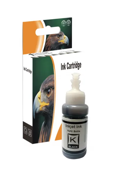 D&C T6641/T6731 Dye Ink BK (100ml) für Epson Expression ET-2500 Series, Epson EcoTank ET-14000, ET-2550, ET-2600 Series, ET-4500, ITS L3050, ITS L3060, ITS L3070, L100, L110, L1300, L200, L210, L300 Series, L400 Series, L550 Series