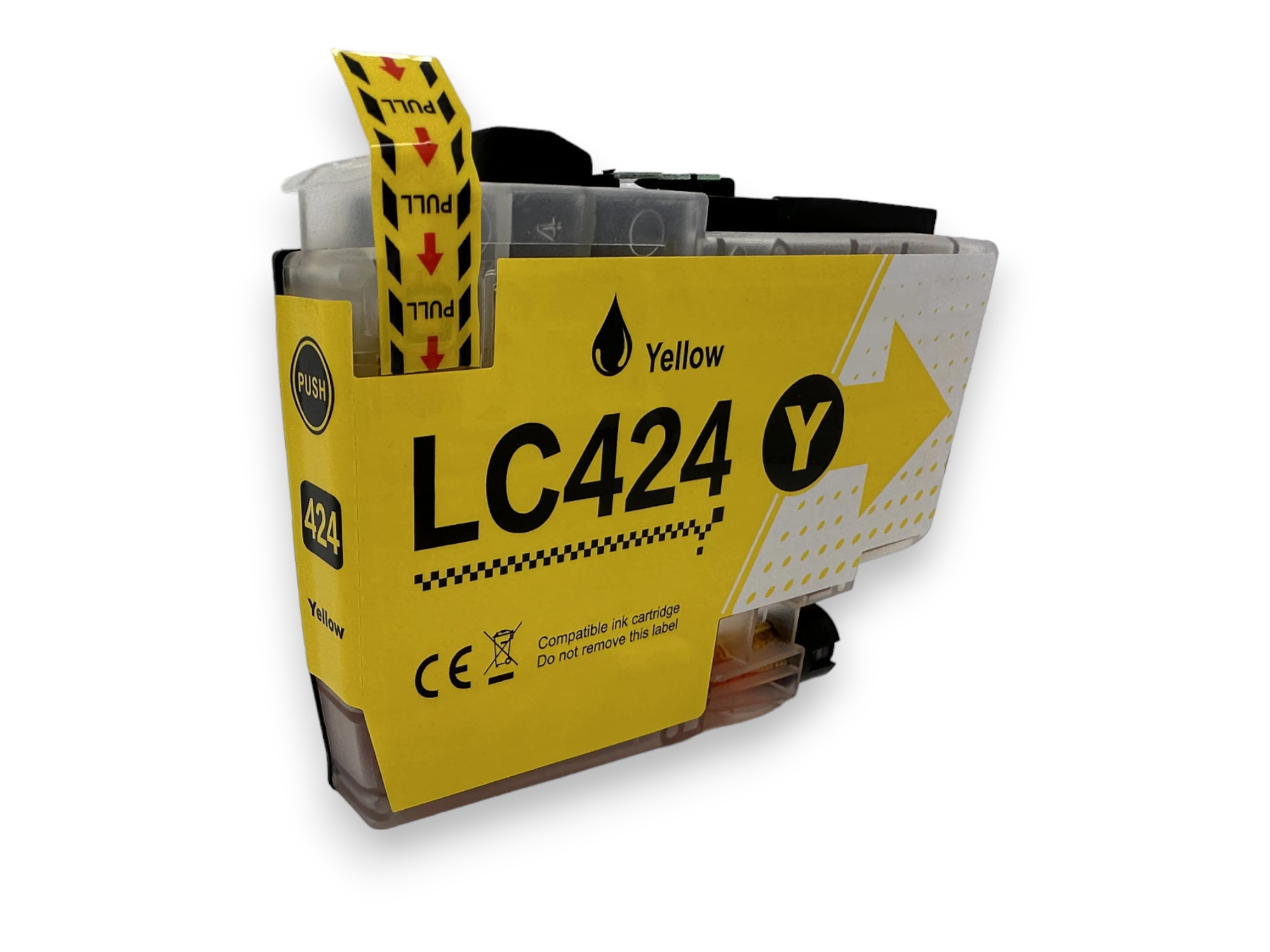 DC LC-424 Y (Yellow) kompatible Tintenpatrone für Brother DCP-J1200W, DCP-J1200WE Kopie