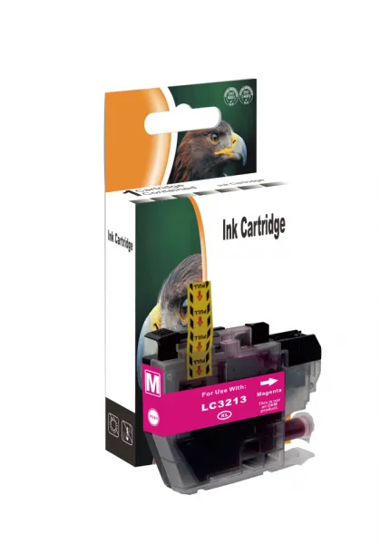 D&C LC-3213 M (Magenta), kompatible Tintenpatrone für Brother DCP-J772DW, DCP-J774DW, MFC-J890DW, MFC-J895DW, MFC-J491DW, MFC-J497DW, DCP-J572DW