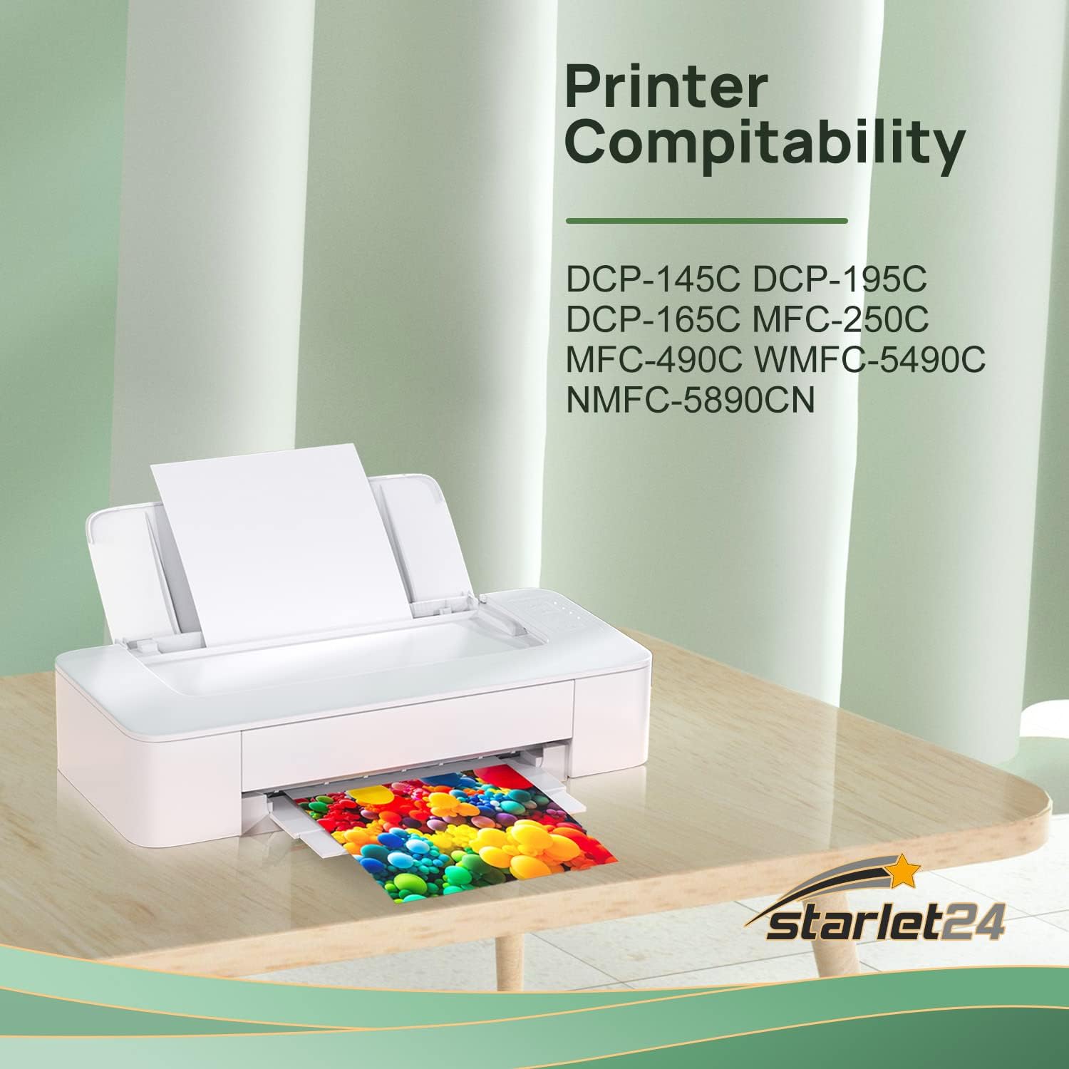 D&C LC-980/1100 (20er-Set), kompatible Tintenpatronen (8BK,4C,4M,4Y) für Brother, LC1100, LC980, DCP-145, DCP-185, DCP-195, DCP-163, DCP-165, MFC-250, DCP-365, DCP-373, DCP-375, MFC-490, MFC-5490, MFC-5890, MFC-6490