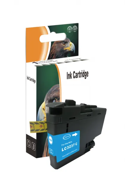 D&C LC-3237 XXL Pigment C für Brother HL-J 6000 DW, HL-J 6100 DW, MFC-J5945 DW, MFC-J6945 DW, MFC-J6947 DW