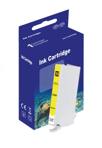 D&C T3594 Y (Yellow)) für Epson Workforce Pro WF-4700 Series, WF-4720 D, WF-4720 Series, WF-4725 D, WF-4730 DT, WF-4735 DT, WF-4740 DTWF