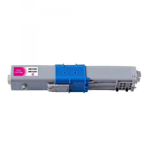 D&C Toner C301/321 M, kompatibler Toner für OKI C 301DN, C 321DN, MULTIFUNZIONE MC332DN, MC342DN, MC342DNW