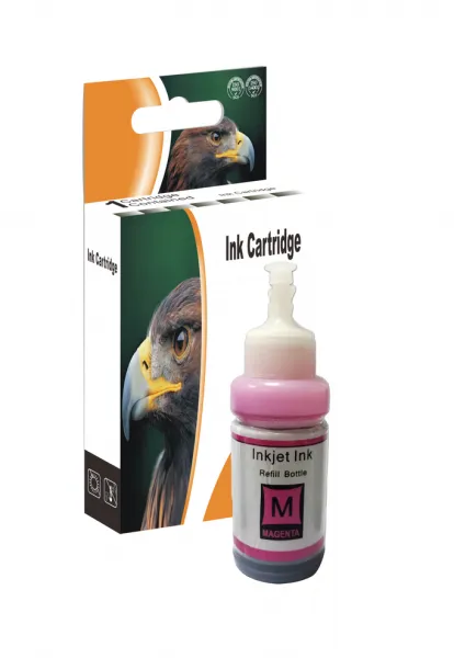 D&C T6643/T6733 Dye Ink M (100ml) für Epson Expression ET-2500 Series, Epson EcoTank ET-14000, ET-2550, ET-2600 Series, ET-4500, ITS L3050, ITS L3060, ITS L3070, L100, L110, L1300, L200, L210, L300 Series, L400 Series, L550 Series