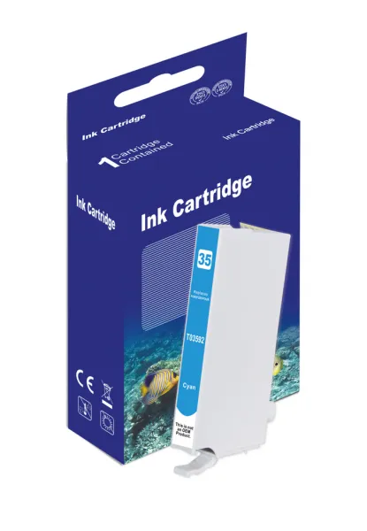 D&C T3592 C (Cyan)) für Epson Workforce Pro WF-4700 Series, WF-4720 D, WF-4720 Series, WF-4725 D, WF-4730 DT, WF-4735 DT, WF-4740 DTWF