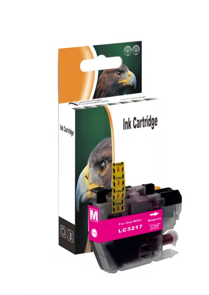 D&C LC-3217 M (Magenta), kompatible Tintenpatrone für Brother MFC-J5330, MFC-J5330, MFC-J5335, MFC-J5730, MFC-J5830, MFC-J5930, MFC-J6530, MFC-J6535, MFC-J6730, MFC-J6930, MFC-J6935