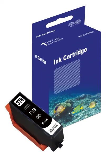 D&C T3781 XL BK (Schwarz), kompatible Tintenpatrone für Epson Expression Photo HD XP-15000, XP-8000, XP-8005, XP-8500, XP-8500 Series, XP-8505, XP-8600, XP-8600 Series, XP-8605, XP-8700 Serie