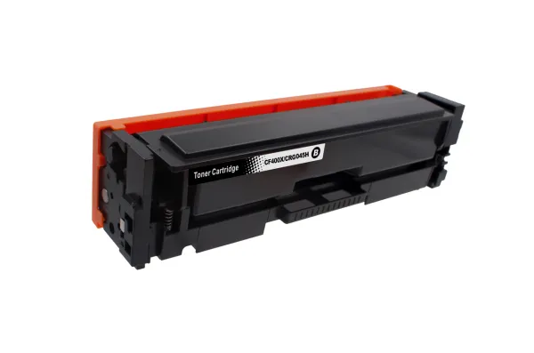 D&C Toner CF400X/CRG045H (201X) BK (Schwarz), kompatibler Toner
