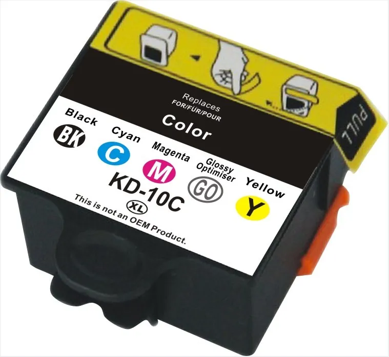 D&C KD 10 Color, kompatible Tintenpatrone für Kodak Easyshare 5000 Series, 6150 Series / Kodak ESP Office 6150, ESP 3200 Series, ESP 5200 Series, ESP 7000 Series, ESP 9000 Series, Hero Office 6.1, Hero 7.1, Hero 9.1